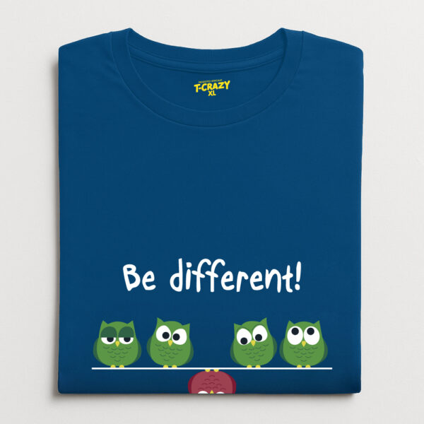 T-shirt T-Crazy "BE DIFFERENT" - immagine 2
