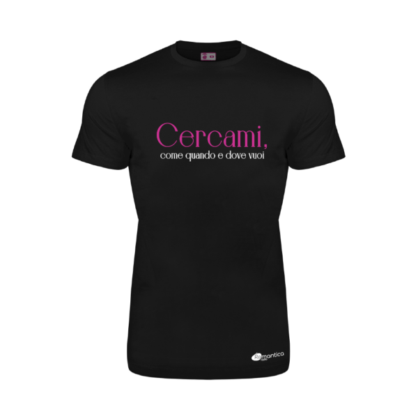 T-shirt Romantica Radio "CERCAMI"