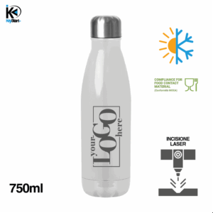 Borraccia 750ml STEEL DRINK Laser