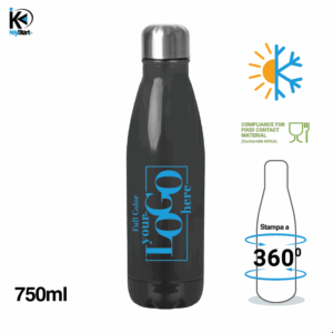 Borraccia 750ml STEEL DRINK UV
