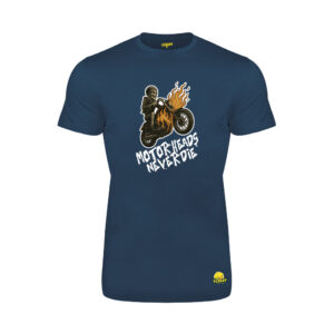 T-shirt T-Crazy “MOTOR HEADS NEVER DIE”