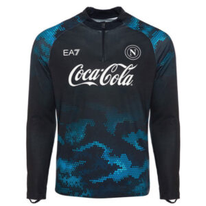 SSC Napoli Felpa Allenamento Blu Navy 2024/2025