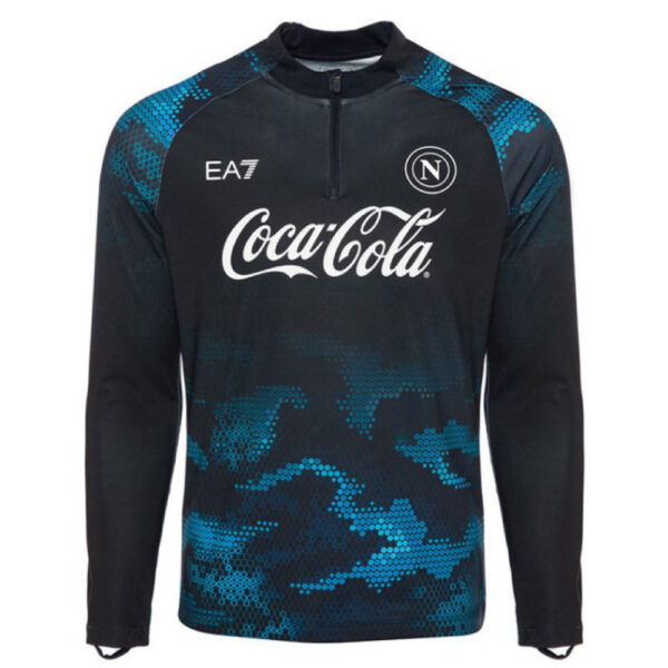 SSC Napoli Felpa Allenamento Blu Navy 2024/2025