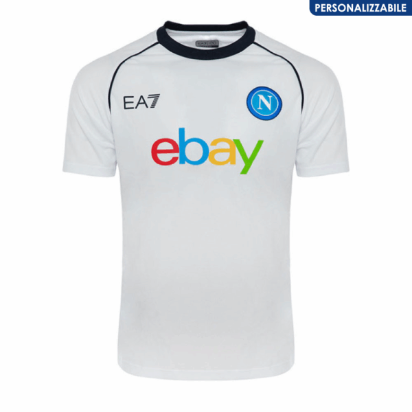 SSC Napoli Maglia Allenamento Bianca 2023/2024