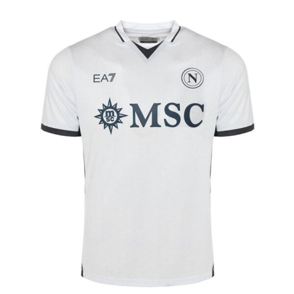 SSC Napoli Maglia Replica Bianca 2024/2025