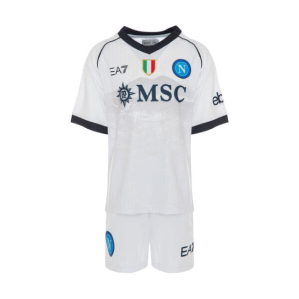 SSC Napoli Set Gara Away Junior 2023/2024