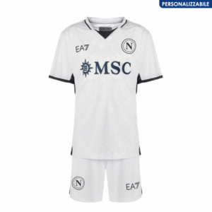SSC Napoli Set Gara Away Junior 2024/2025