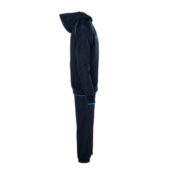 SSC Napoli Tuta Microfibra con Cappuccio Blu Navy 2023/2024 - immagine 3