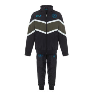 SSC Napoli Tuta Nylon Blu Navy Junior 2024/2025