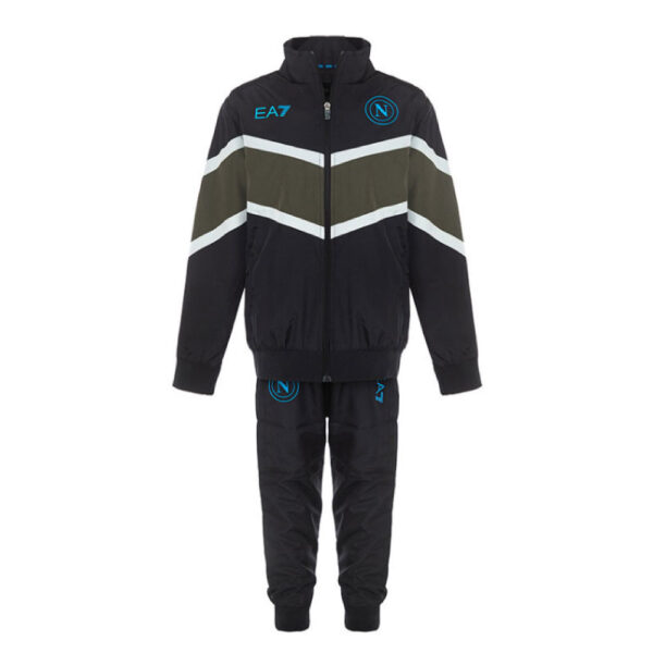 SSC Napoli Tuta Nylon Blu Navy Junior 2024/2025