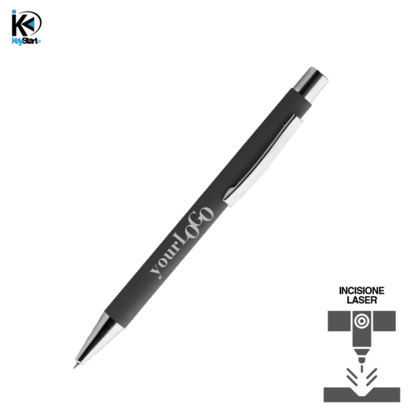 Penna Velvet con Incisione Laser - immagine 2