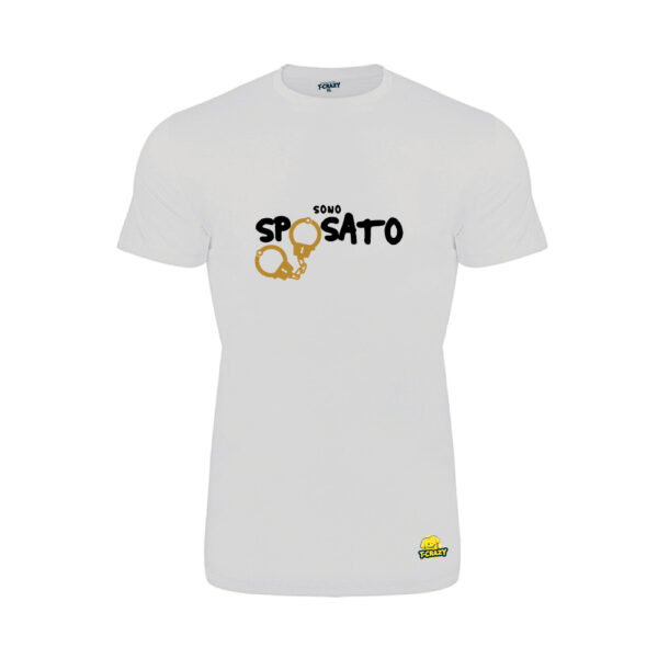 T-shirt T-Crazy “SONO SPOSATO”