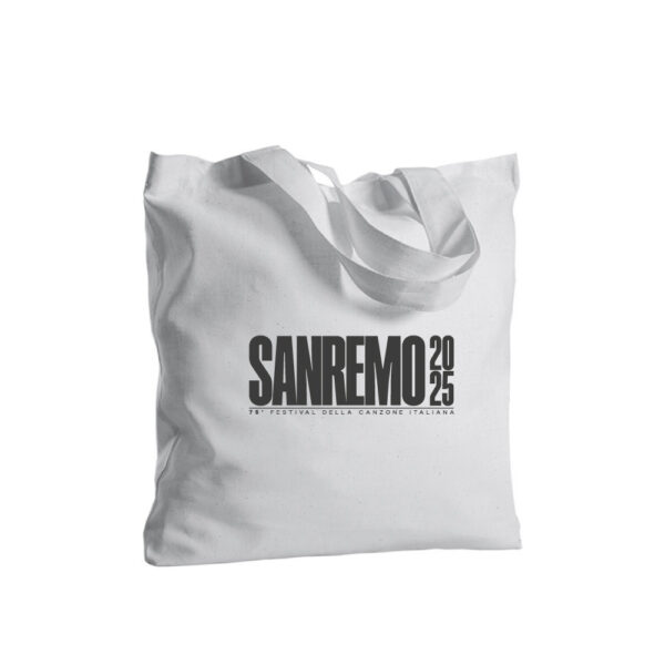 Tote Bag in cotone Festival di Sanremo - immagine 3