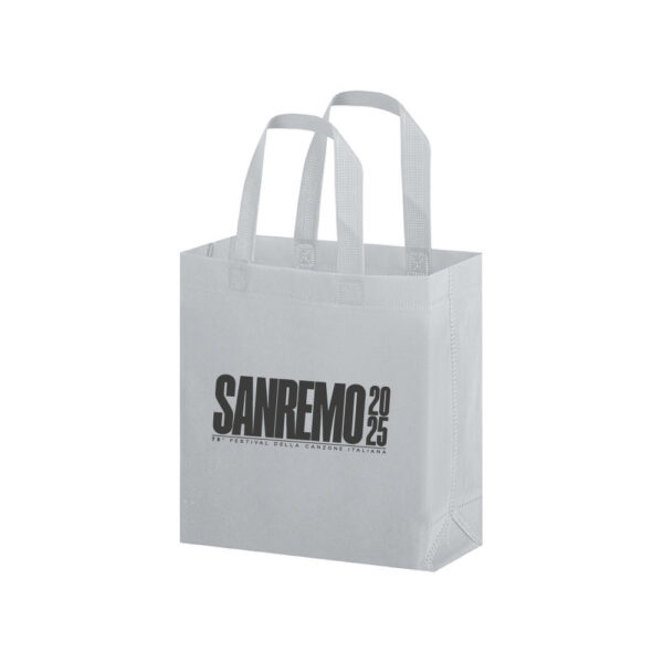 Tote Bag con soffietto Festival di Sanremo