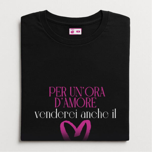 T-shirt Romantica Radio “PER UN'ORA D'AMORE” - immagine 2