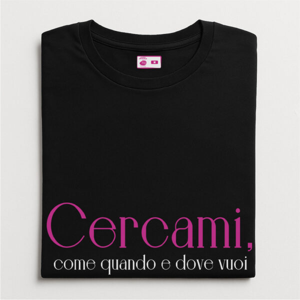 T-shirt Romantica Radio "CERCAMI" - immagine 2