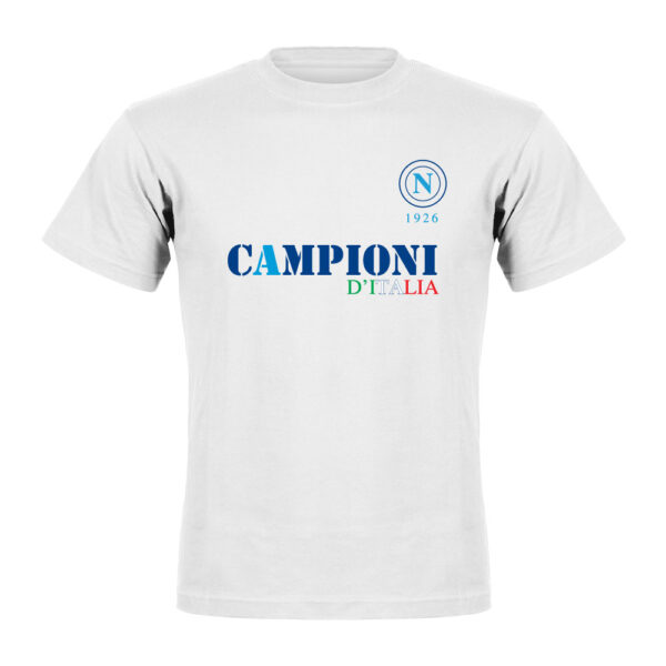 T-shirt Napoli "CAMPIONI D'ITALIA"
