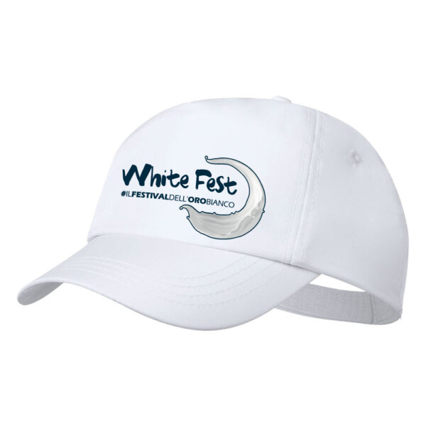 Berretto Basic Golf White Fest - immagine 4