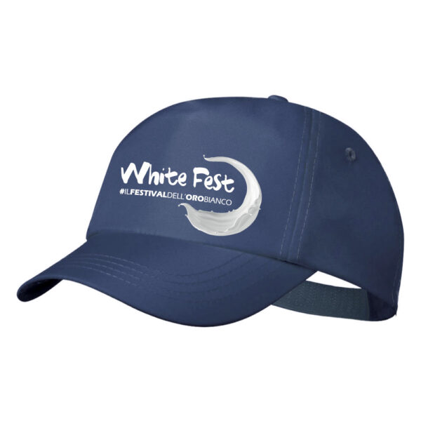 Berretto Basic Golf White Fest - immagine 2