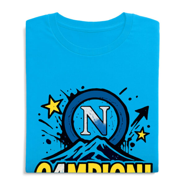 T-shirt Napoli "CAMPIONI - IL SOGNO SI RIPETE" - immagine 2
