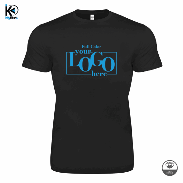 T-Shirt con stampa in Petto