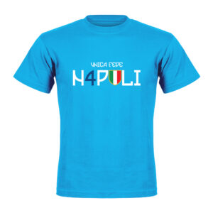 T-shirt Napoli "UNICA FEDE NAPOLI"