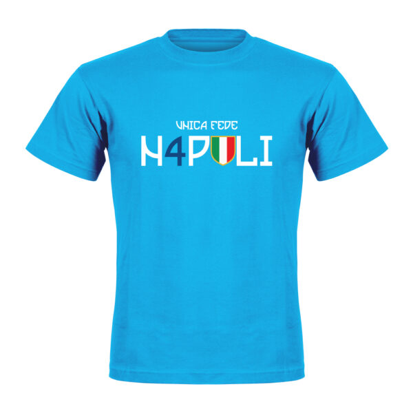 T-shirt Napoli "UNICA FEDE NAPOLI"