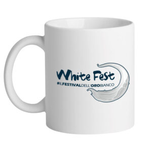 Tazza in Ceramica White Fest