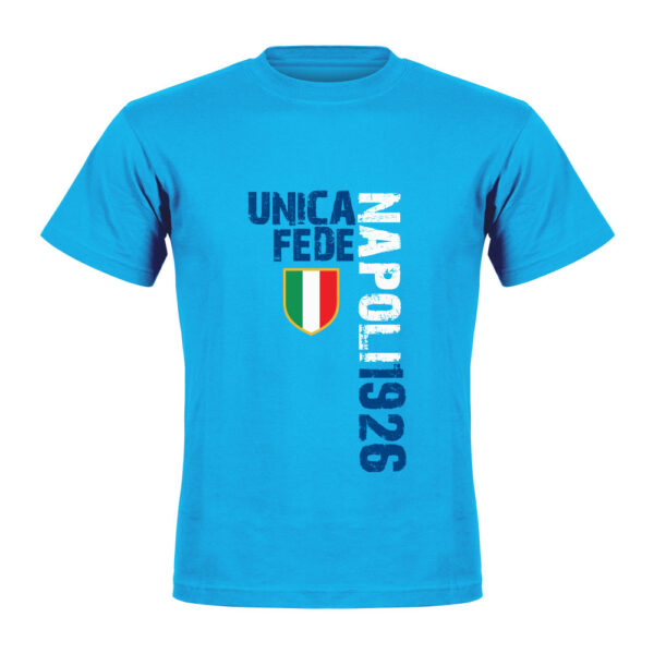 T-shirt Napoli "UNICA FEDE NAPOLI 1026"