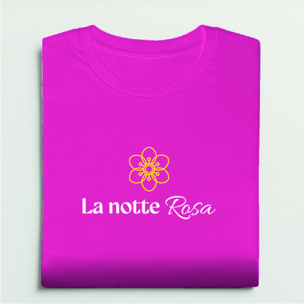 T-Shirt LA NOTTE ROSA - immagine 3