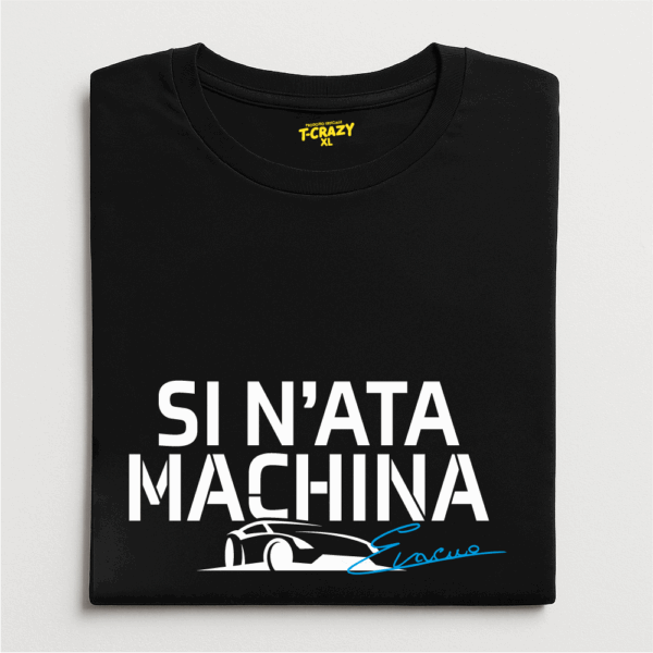 T-shirt T-Crazy "  SI N'ATA MACHINA" - immagine 2