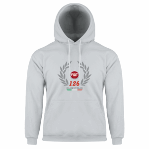 Felpa con Cappuccio Fiat 126 Club Italia
