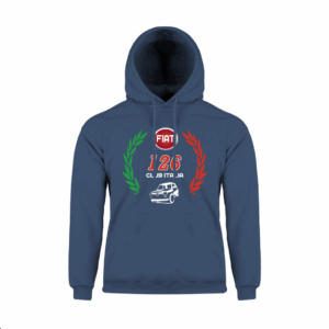 Felpa con Cappuccio Fiat 126 Club Italia