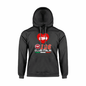 Felpa con Cappuccio Fiat 126 Club Italia