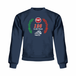 Felpa Girocollo Fiat 126 Club Italia