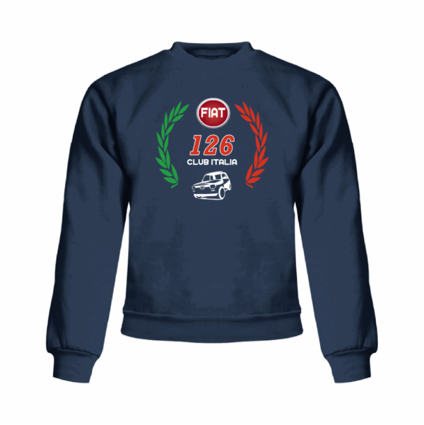 Felpa Girocollo Fiat 126 Club Italia