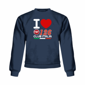 Felpa Girocollo Fiat 126 Club Italia