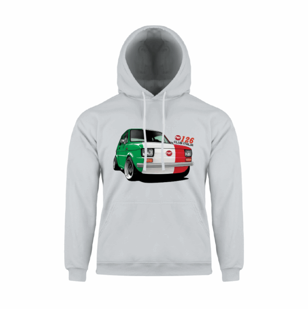 Felpa con Cappuccio Fiat 126 Club Italia