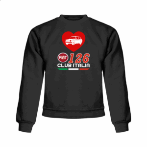 Felpa Girocollo Fiat 126 Club Italia