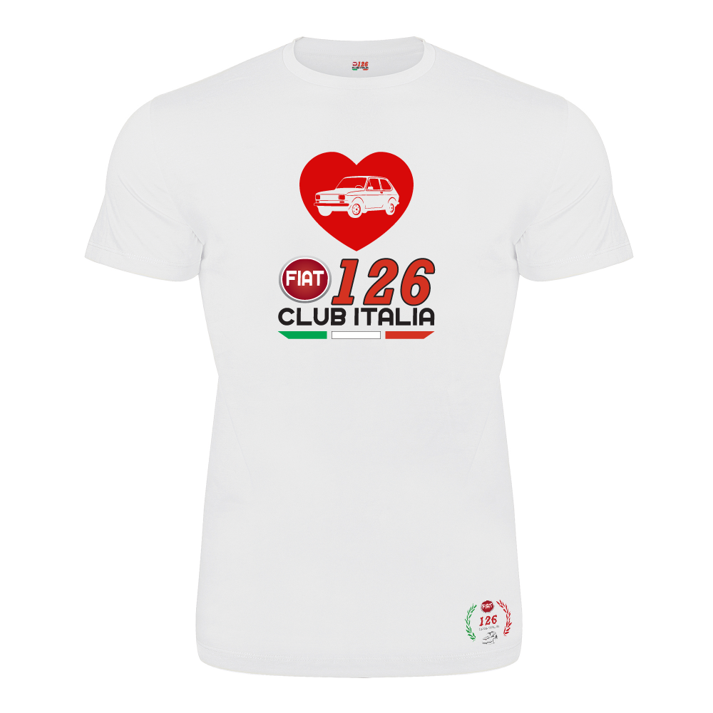 T-shirt Fiat 126 Club Italia