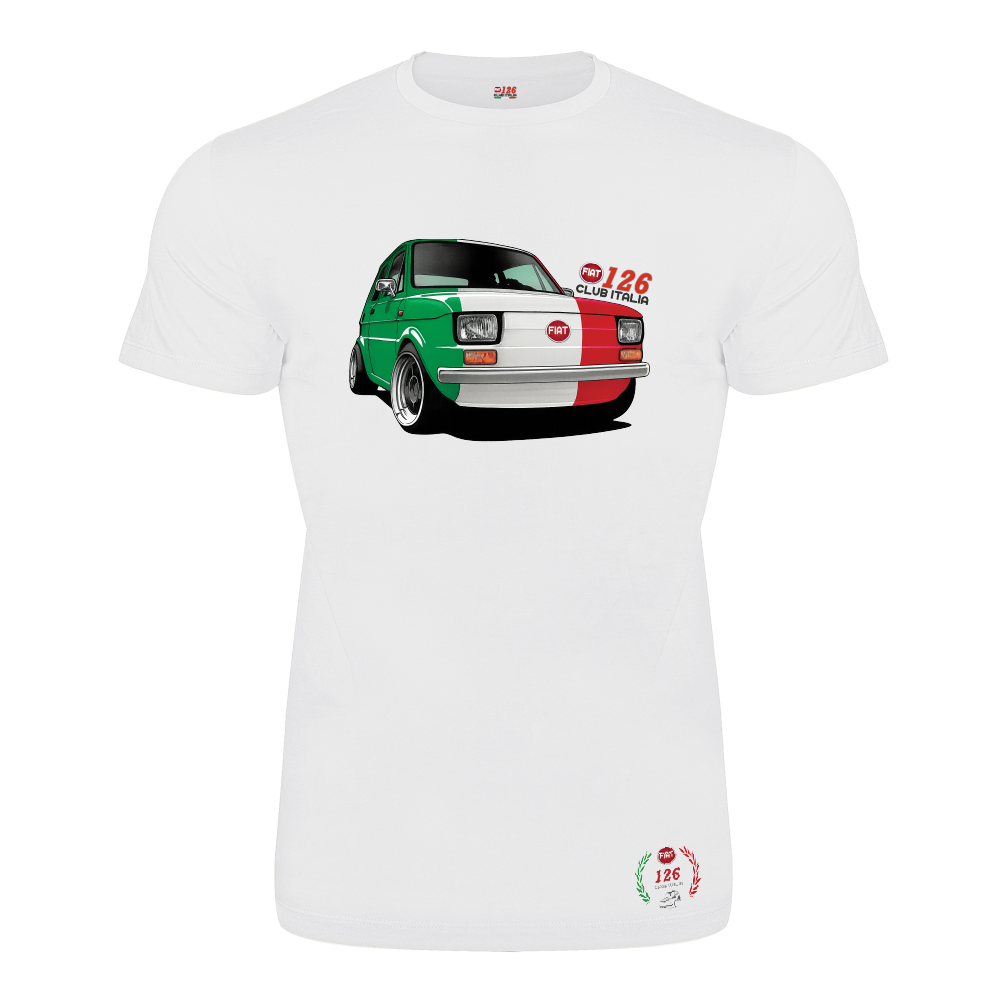 T-shirt Fiat 126 Club Italia