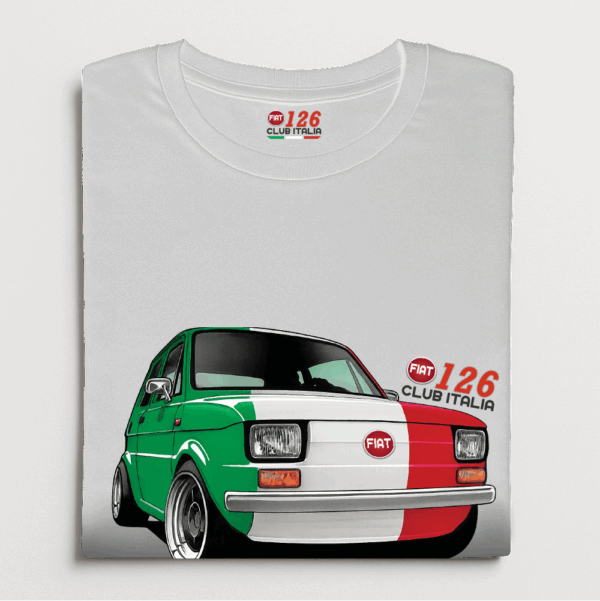 T-shirt Fiat 126 Club Italia - immagine 2