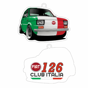 Portachiavi Fiat 126 Club Italia