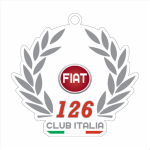Portachiavi Fiat 126 Club Italia