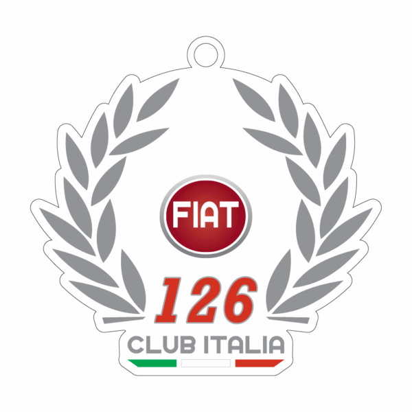 Portachiavi Fiat 126 Club Italia